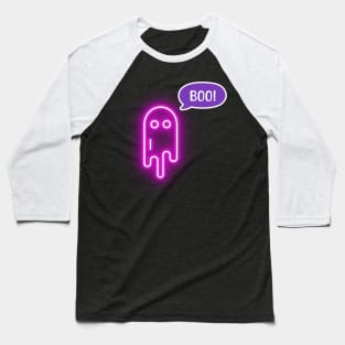 Halloween Ghost Baseball T-Shirt